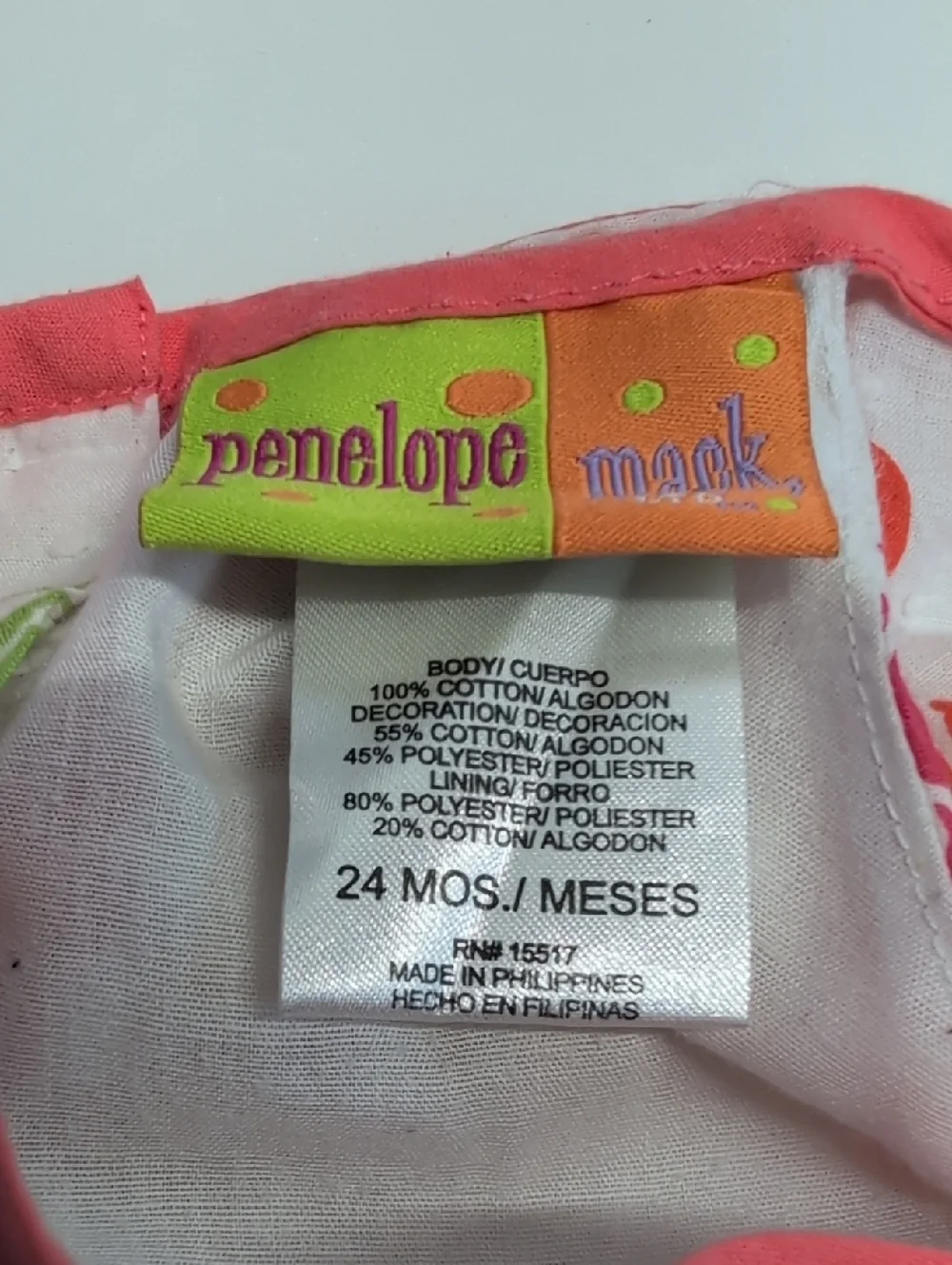 Penelope Mack Tiered Ruffle Swiss Dot Dress Size 24 months EUC